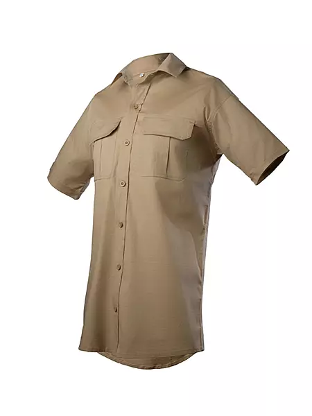 Mens Bush Shirt Short Sleeve