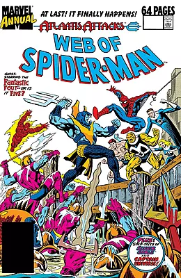 Web of Spider-Man Annual #5 1989 Marvel Comics VF- Comic Book Direct