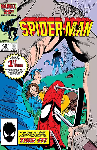 Web of Spider-Man #16 Newsstand Variant (Marvel Comics July 1986) Web of Spider-Man #16 Newsstand Variant (Marvel Comics July 1986)
