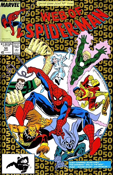 Web Of Spider-Man #50 (Marvel Comics)