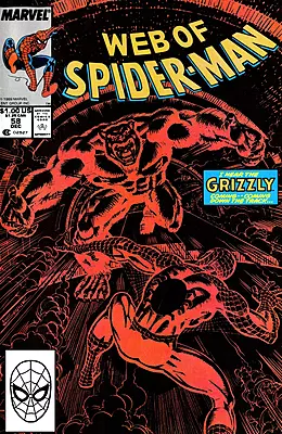 Web of Spider-Man #58 (Marvel Comics December 1989)