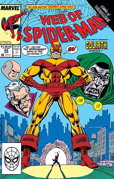 Web of Spider-Man #60 (Marvel Comics January 1990) Web of Spider-Man #60 (Marvel Comics January 1990)