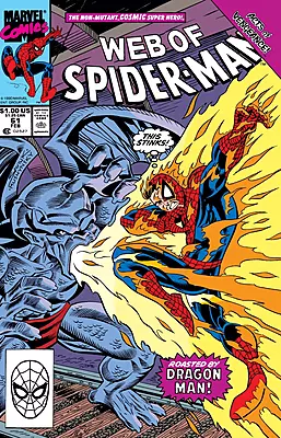 Web of Spider-Man #61 (Marvel Comics February 1990)