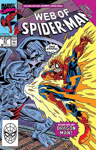 Web of Spider-Man #61 (Marvel Comics February 1990)