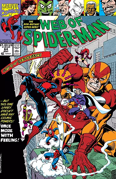 Web of Spider-Man #64 (Marvel Comics May 1990)