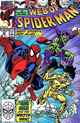 Web of Spider-Man #66 (Marvel Comics July 1990)
