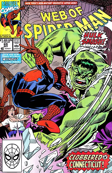 Web of Spider-Man #69 (Marvel Comics October 1990)