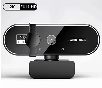 Webcam Full HD 4K Avec Microphone, Mise Au Point Automatique, Caméra De Site 8MP