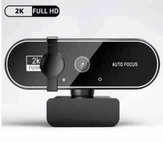 Webcam Full HD 4K Avec Microphone, Mise Au Point Automatique, Caméra De Site 8MP