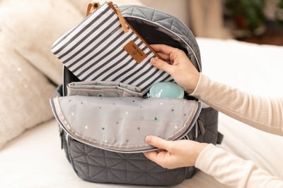 TWELVElittle Insulated Pouch Stripe TWELVElittle Insulated Pouch Stripe