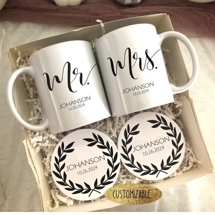 Couple Mug & Coaster Gift Set