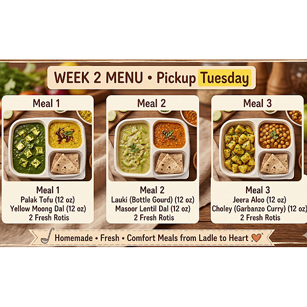 Essential Meal Week 2 Pickup Day 1