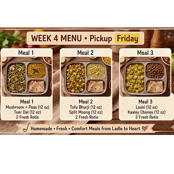 Essential Meal Week 4 Pickup Day 2