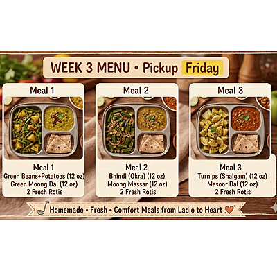Essential Meal Week 3 Pickup Day 2