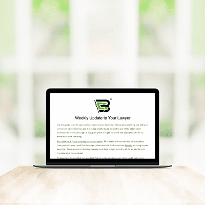 Weekly Update to Your Lawyer Weekly Update to Your Lawyer