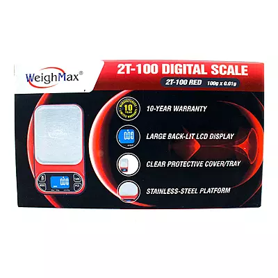 Weighmax Digital Scale - 2T-100 - 100 Gram x 0.01 Gram