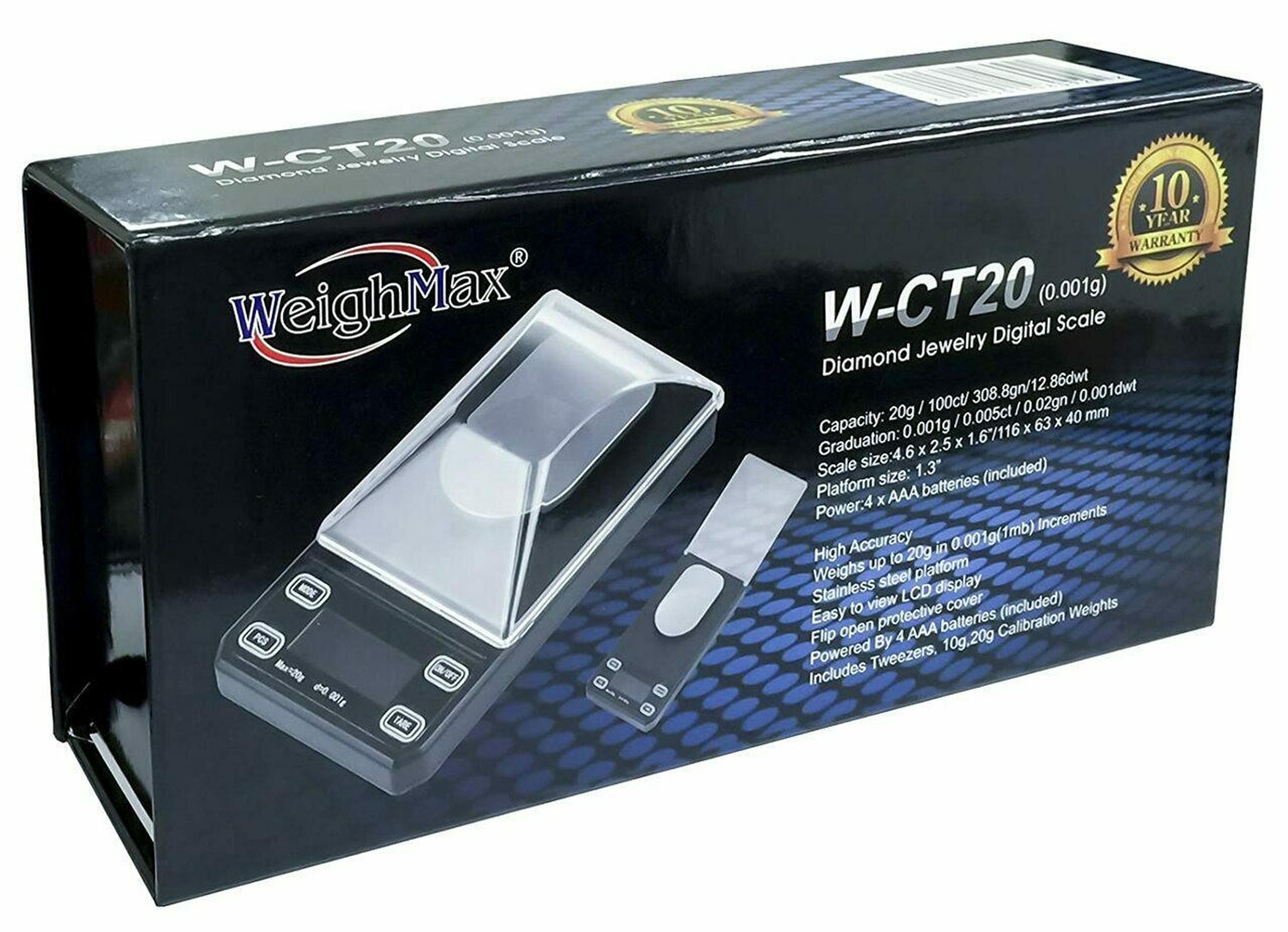 Weighmax Scale W - CT20 - 20 Gram X 0.001 Gram