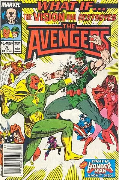What If...? #5 Newsstand Variant (Marvel Comics November 1989)
