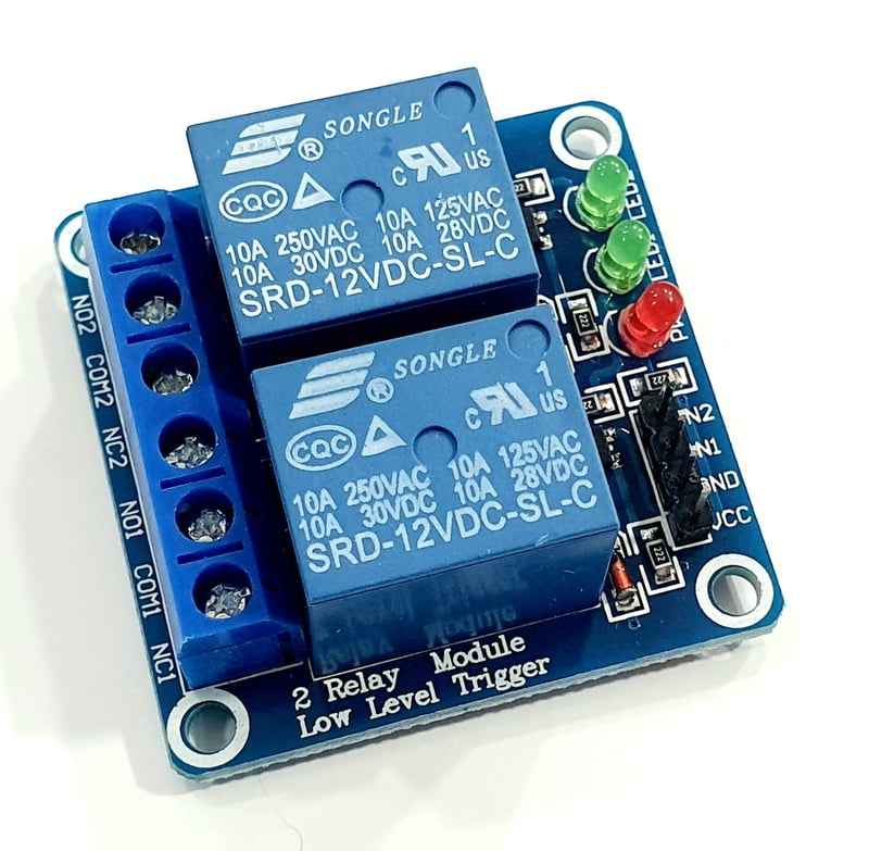 12V, 2CH Relay Module 12V, 2CH Relay Module