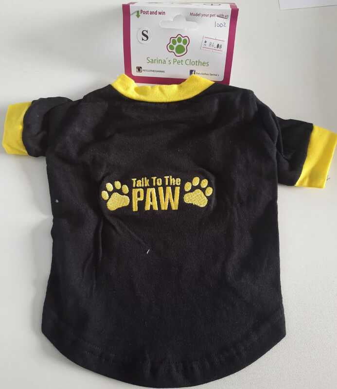 Sarina pet clothes T-shirt( SMALL) Sarina pet clothes T-shirt( SMALL)