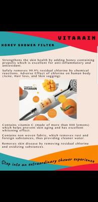 VITARAIN Vitamin Shower Filter VITARAIN Vitamin Shower Filter