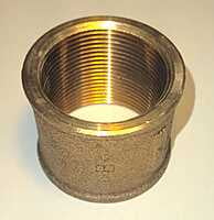 BSP Bronze Fittings - Straight Couplers