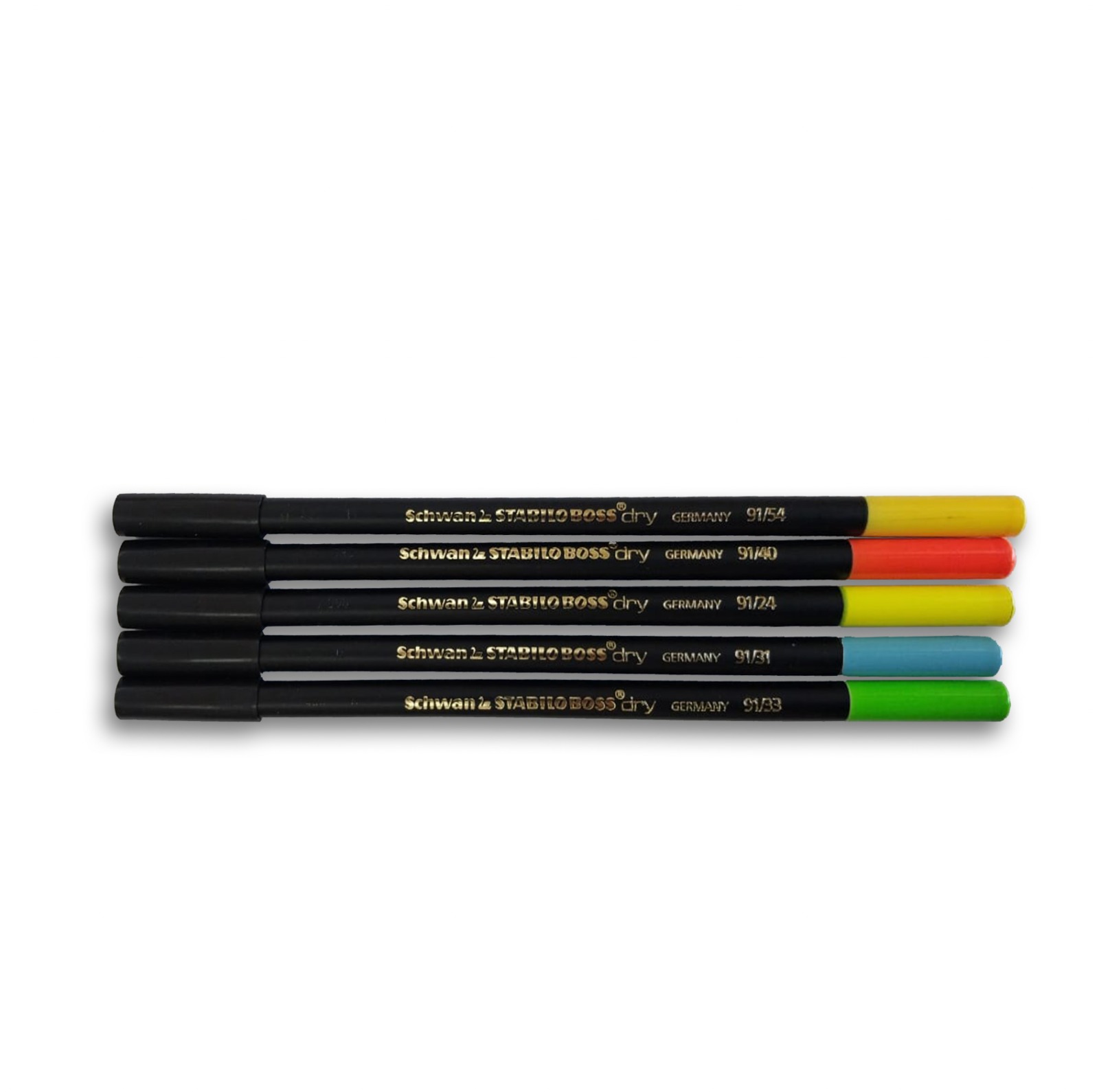 Stabilo Boss Dry Highlighter (5 Pack)