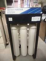 Stainless steel Usha SS6080 RO water cooler for commercial use. Stainless steel Usha SS6080 RO water cooler for commercial use.
