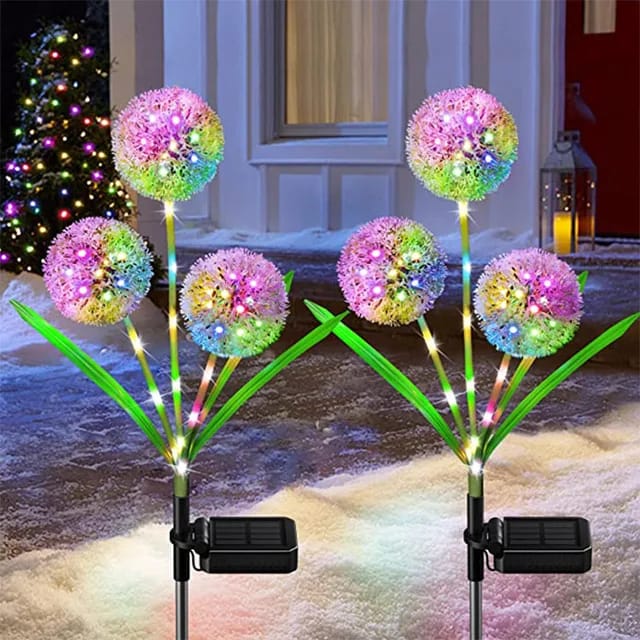 Dandelions Solar Flower Light - Multi-coloured