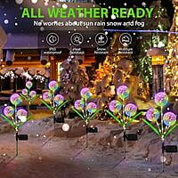 Dandelions Solar Flower Light - Multi-coloured Dandelions Solar Flower Light - Multi-coloured