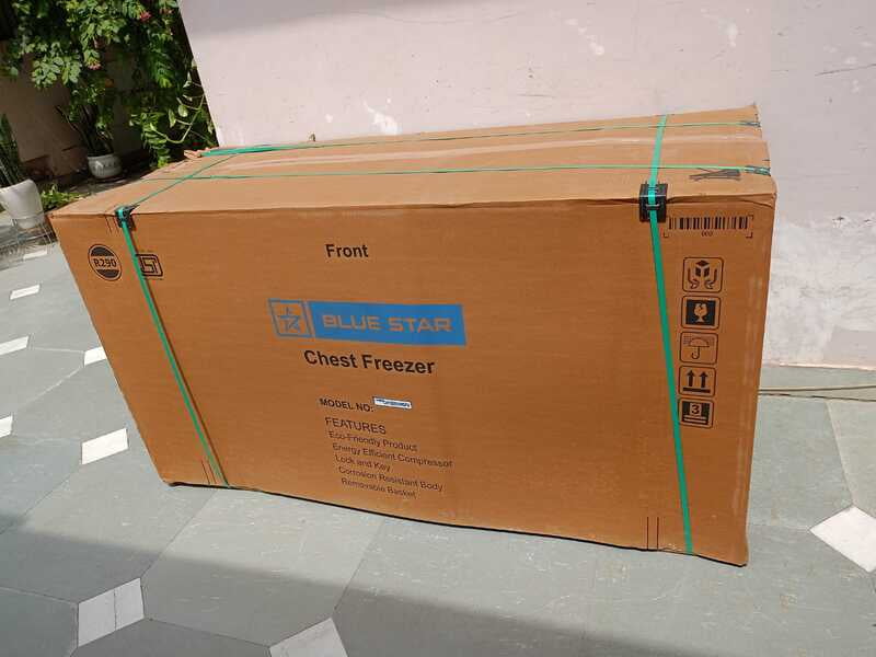 Original images of Blue star Hard Top 500 liter Deep Freezer CF3-500MEW