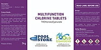 Multifunction Chlorine Tablets | 5 kg Bucket