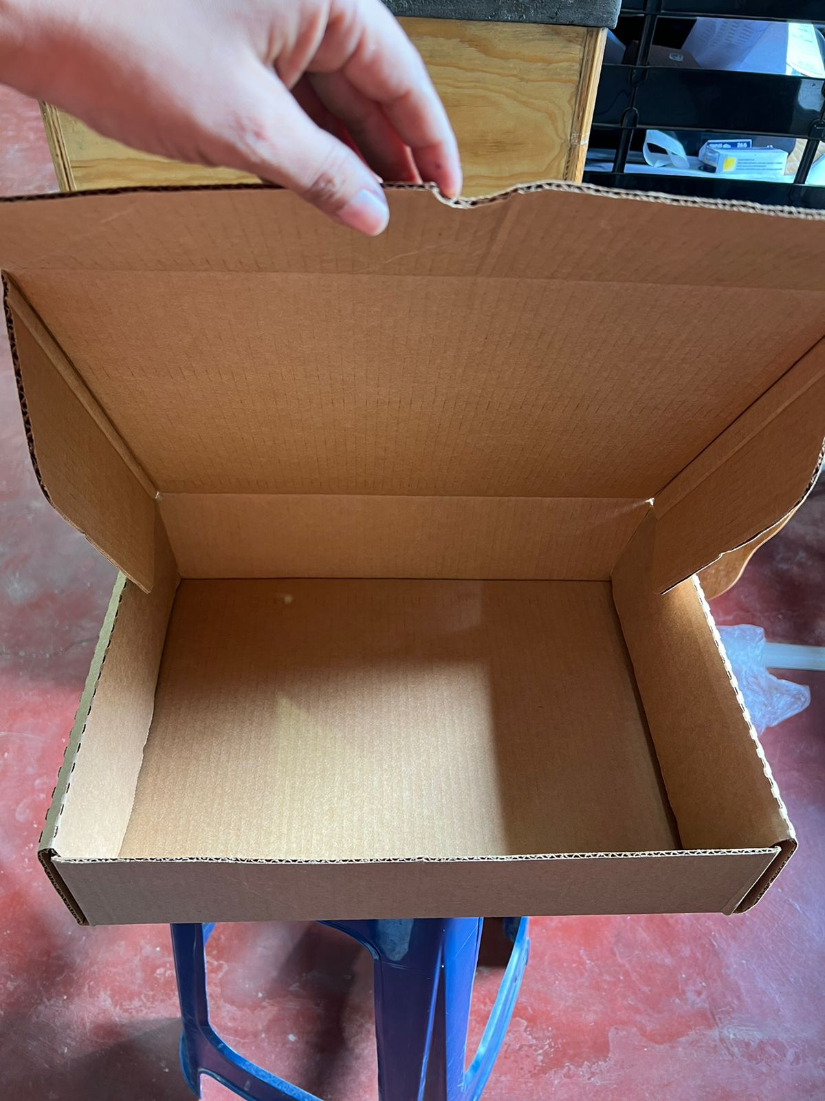 Caja Kraft Bandeja 15x11x4