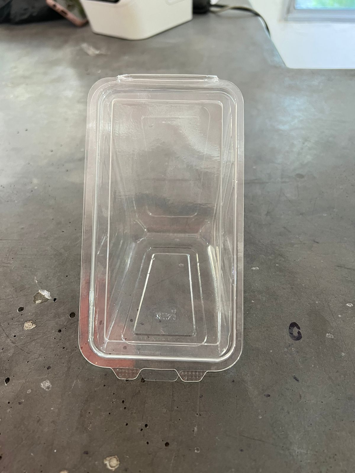 Empaque Wedge Transparente con Tapa para Sandwich (1x250)