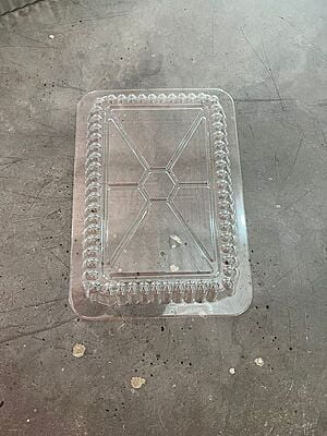 Tapadera Aluminio Molde 2.25lbs