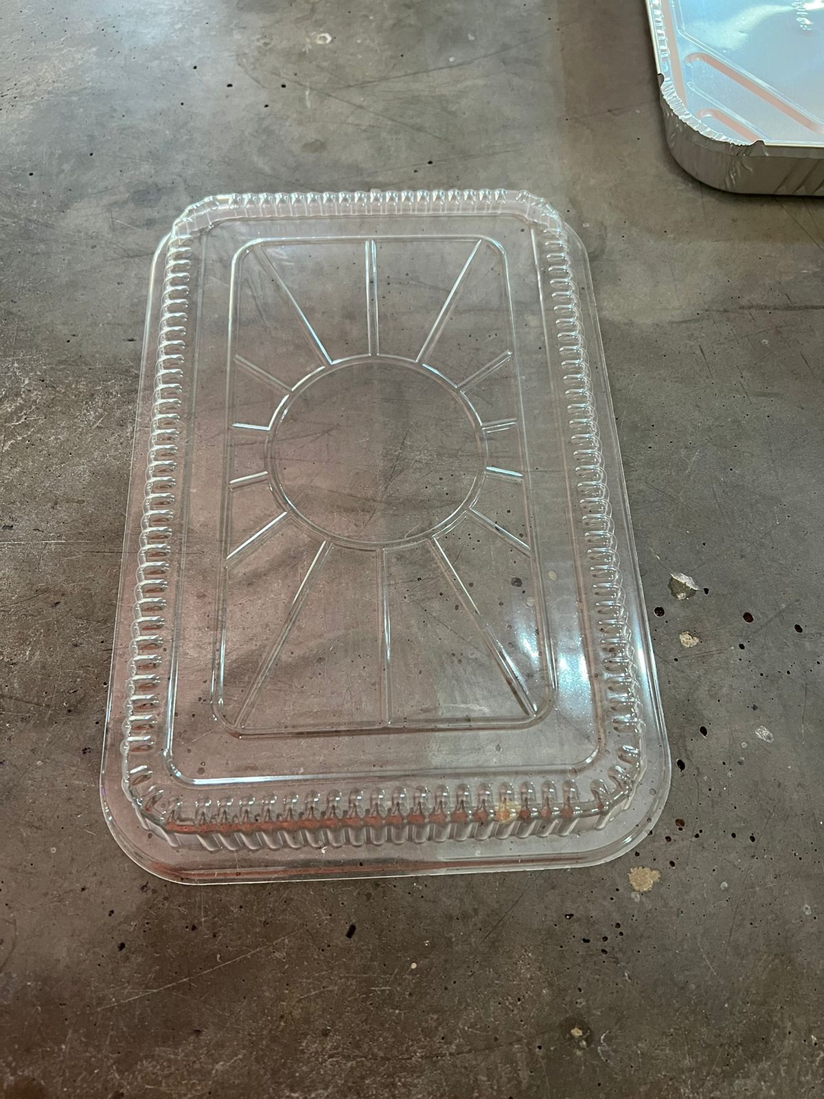 Tapadera Aluminio Rectangular 4lbs