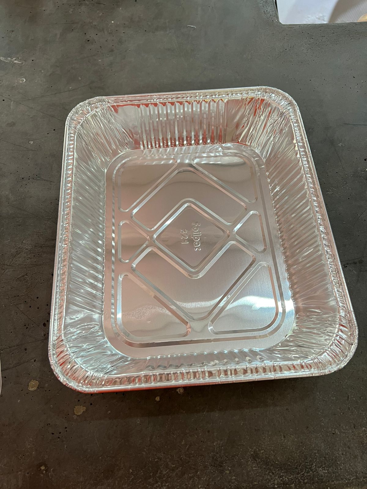 Molde Aluminio para Pollo
