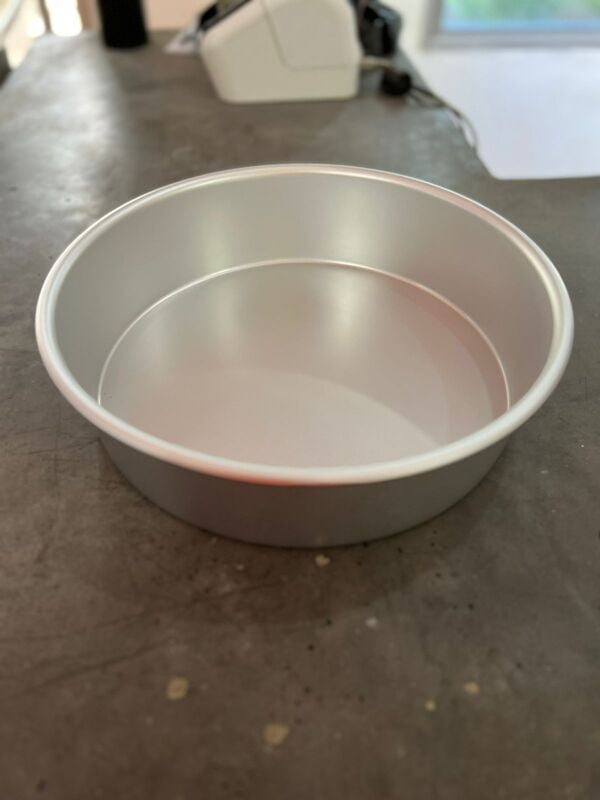 Molde Hornear Redondo Aluminio 3x12"