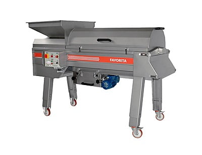 კლერტსაცლელი საჭყლეტით და შემკრები ავზით Favorita 60 კლერტსაცლელი საჭყლეტით და შემკრები ავზით Favorita 60