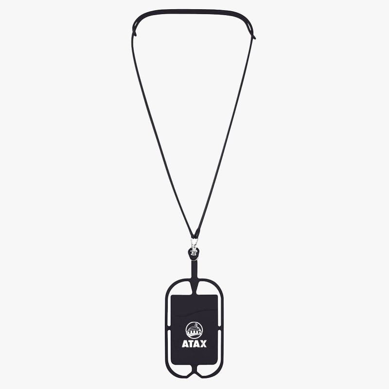 Lanyard with Phone Holder & Wallet (Pack of 250)