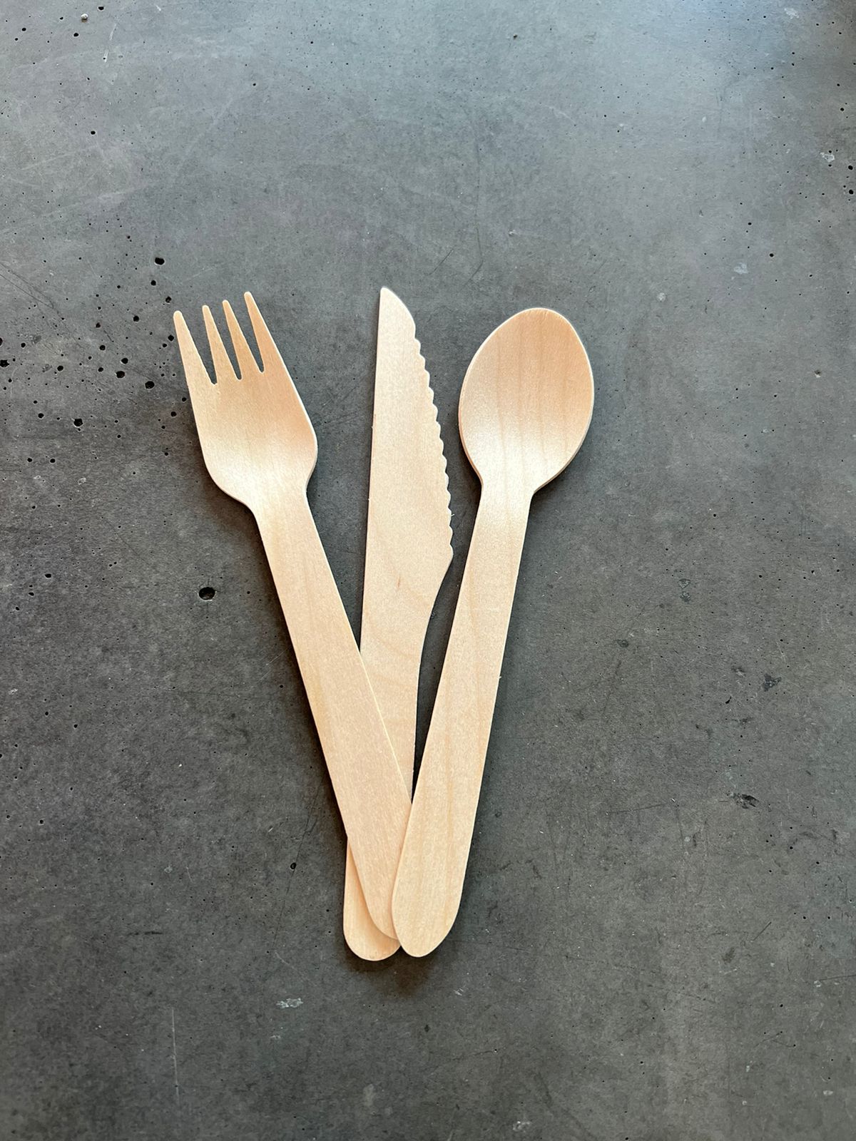 Cuchara de Madera Paquete 25 unds