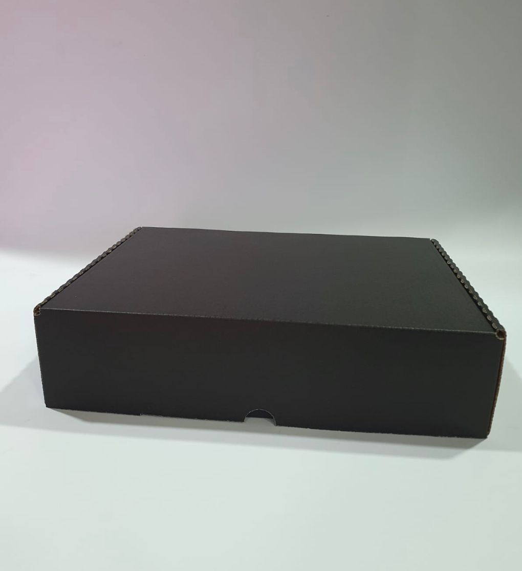 Caja Kraft Bandeja 12x9x3 NEGRA