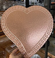 Disco Corazon para Pastel