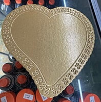 Disco Corazon para Pastel