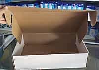 Caja Kraft Bandeja 16x10x4 Blanca