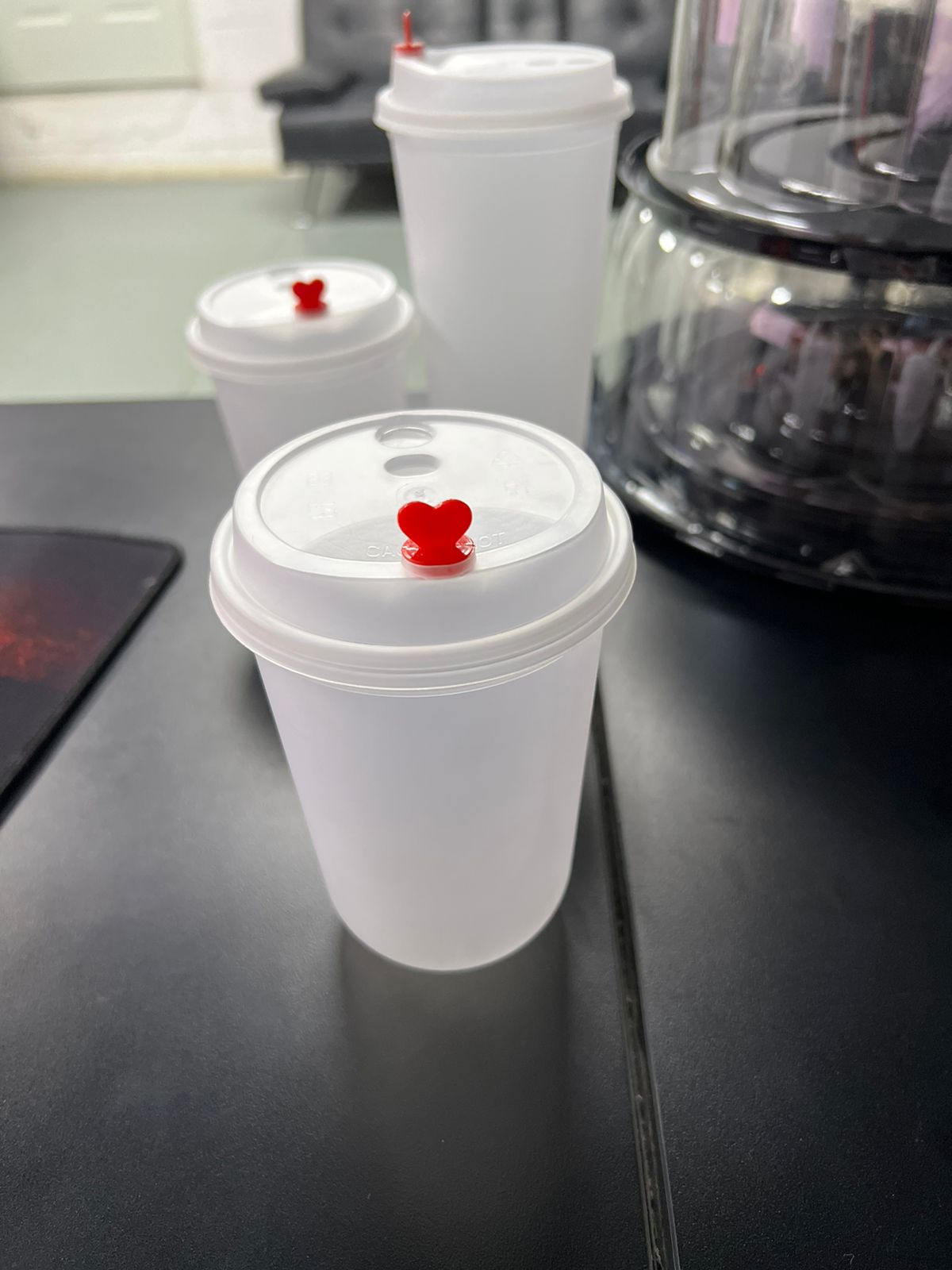 Vaso Polipropileno 16oz con Tapadera Ristra 50 unds