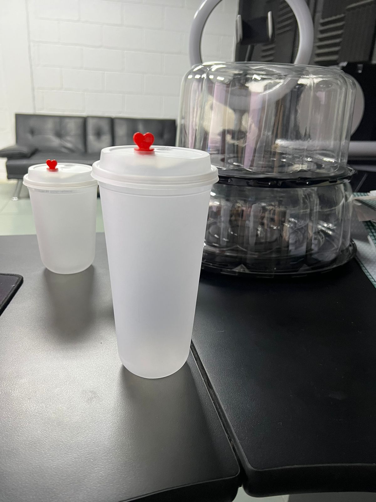 Vaso Polipropileno 24oz con Tapadera