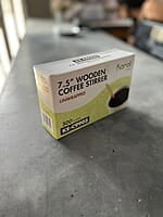 Removedor para Cafe 7.5 MADERA Caja 500 unds
