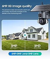 Solar Dual Lens 4G Camera