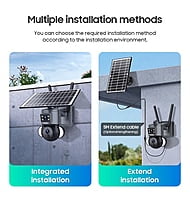 Solar Dual Lens 4G Camera